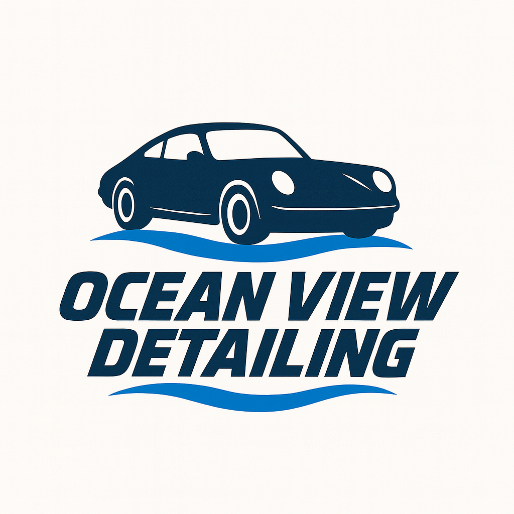 Ocean View Detailing Logo